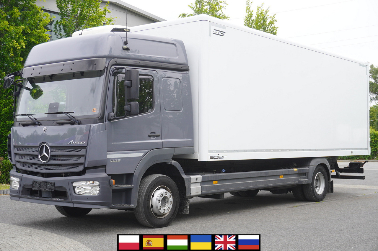 MERCEDES-BENZ Atego 1223 / 18 EPAL box / 2021 / sleeping cab - Camião furgão: foto 1 MERCEDES-BENZ Atego 1223 / 18 EPAL box / 2021 / sleeping cab - Camião furgão: foto 1