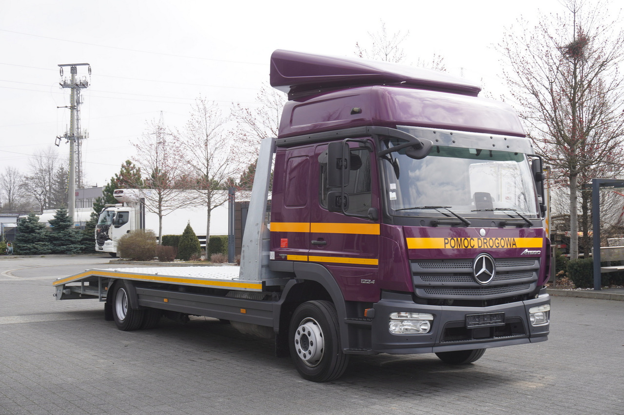 Camião transporte de veículos MERCEDES-BENZ Atego 1224 / New galvanized tow truck: foto 10