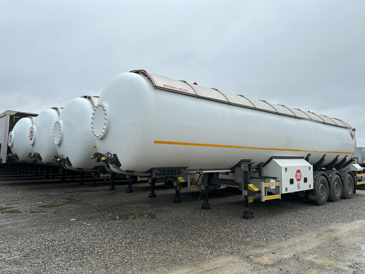 MIMMAK Gas tank semi-trailer MM312 / 2024 / 4 units - Semi-reboque cisterna: foto 2 MIMMAK Gas tank semi-trailer MM312 / 2024 / 4 units - Semi-reboque cisterna: foto 2