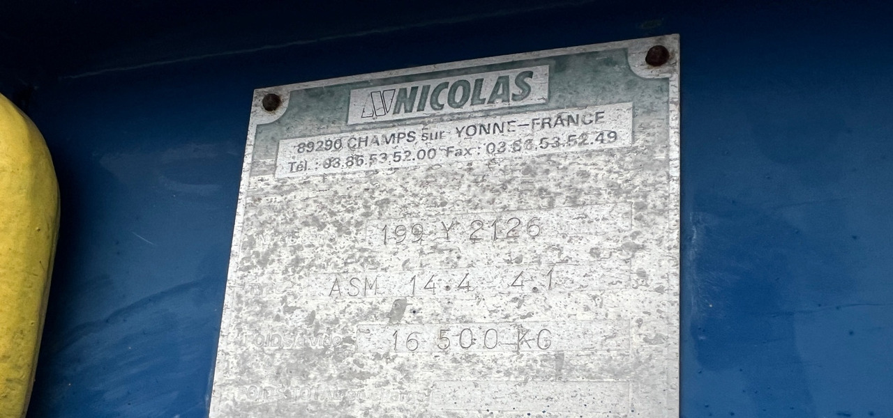 NICOLAS ASM14.4-4.1 terminal tractor 8x2x8 / 200 MTH - Tractor de terminal: foto 5 NICOLAS ASM14.4-4.1 terminal tractor 8x2x8 / 200 MTH - Tractor de terminal: foto 5