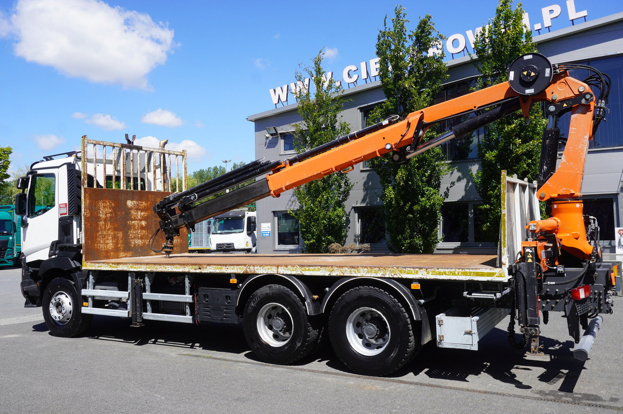 RENAULT C380 Comfort 6x4 / Atlas 6.1 T crane / range 12.3 m - Camião grua: foto 2 RENAULT C380 Comfort 6x4 / Atlas 6.1 T crane / range 12.3 m - Camião grua: foto 2