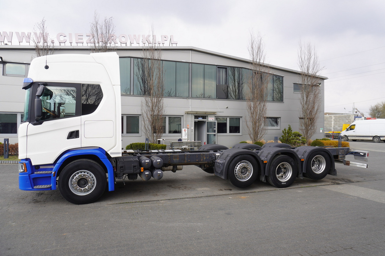 SCANIA G500 8x2 / 2nd axis steered / Chassis 8.35 m / 2021 - Camião grua: foto 3 SCANIA G500 8x2 / 2nd axis steered / Chassis 8.35 m / 2021 - Camião grua: foto 3