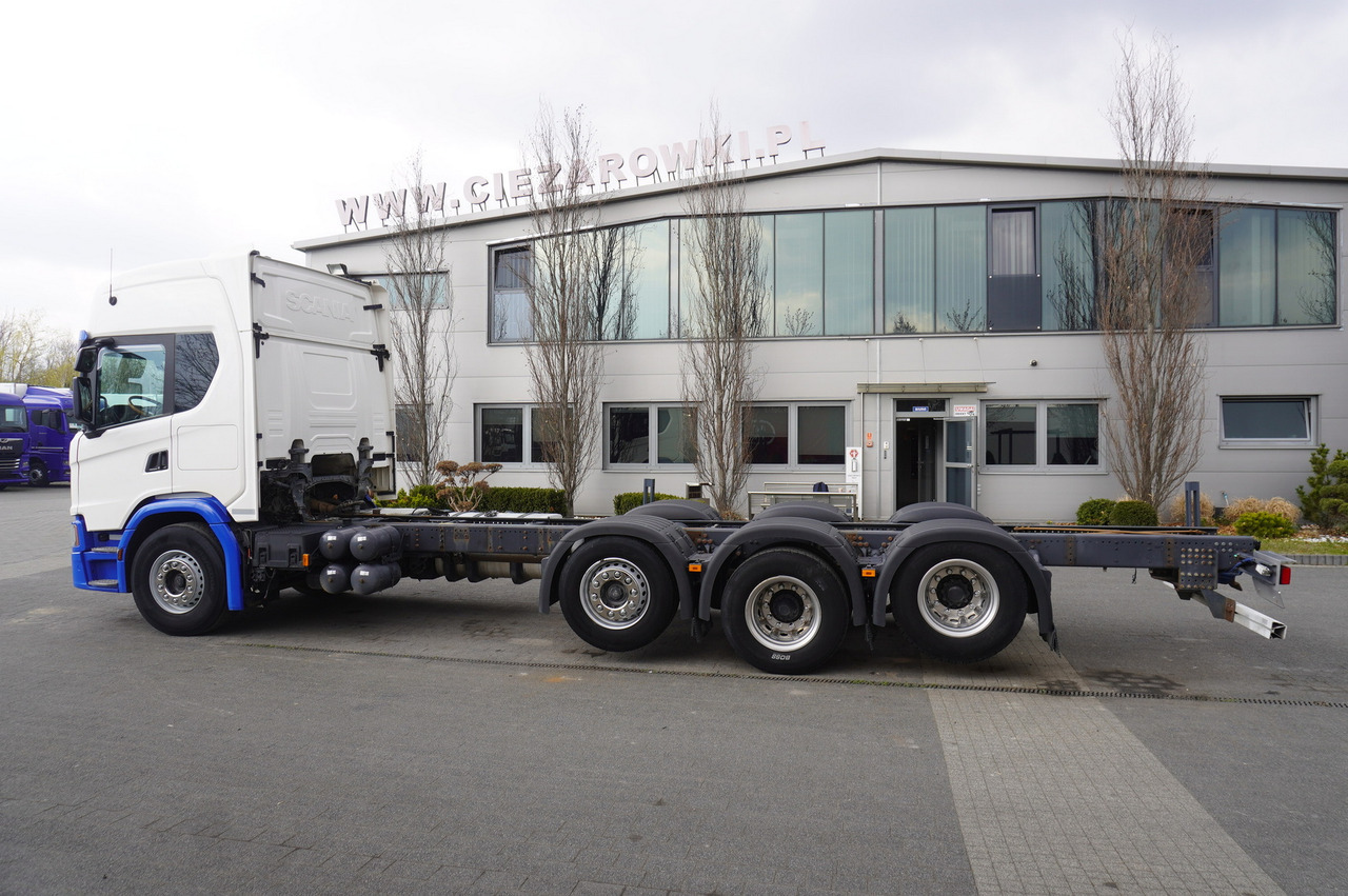 SCANIA G500 8x2 / 2nd axis steered / Chassis 8.35 m / 2021 - Camião grua: foto 4 SCANIA G500 8x2 / 2nd axis steered / Chassis 8.35 m / 2021 - Camião grua: foto 4