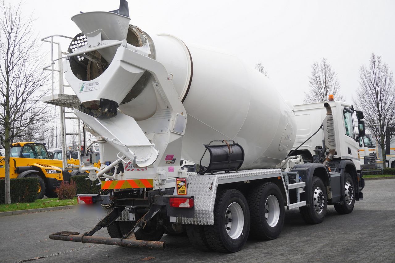 SCANIA P410 XT 8x4 / 80 tho. km!!! / SCHWING-STATTER AM 9 FHC 9 m3 concrete mixer - Camião betoneira: foto 3 SCANIA P410 XT 8x4 / 80 tho. km!!! / SCHWING-STATTER AM 9 FHC 9 m3 concrete mixer - Camião betoneira: foto 3