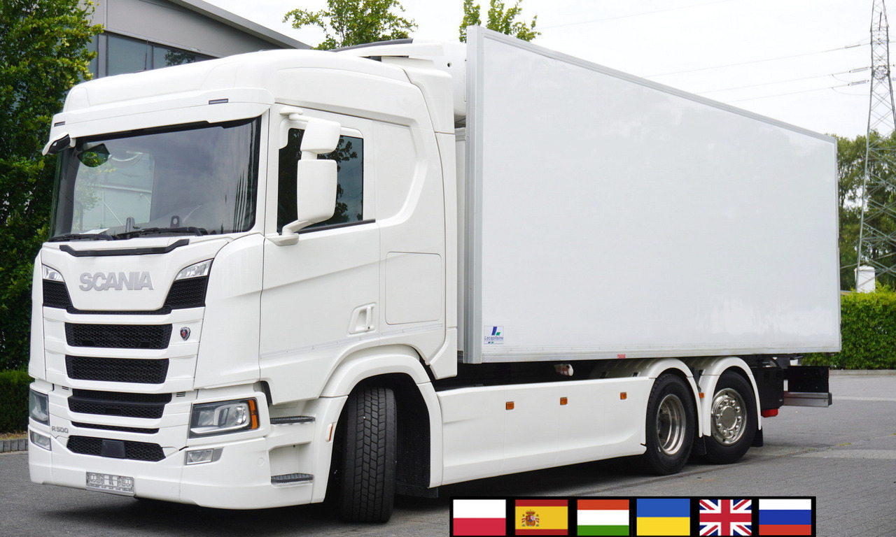 SCANIA R500 / Lecapitaine refrigerator / Carrier Supra 950 / steered 3rd axle - Camião frigorífico: foto 1 SCANIA R500 / Lecapitaine refrigerator / Carrier Supra 950 / steered 3rd axle - Camião frigorífico: foto 1