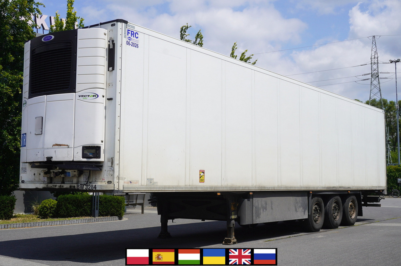 SCHMITZ refrigerator semi-trailer / Carrier Vector 1550 / 5 units - Semi-reboque frigorífico: foto 1 SCHMITZ refrigerator semi-trailer / Carrier Vector 1550 / 5 units - Semi-reboque frigorífico: foto 1