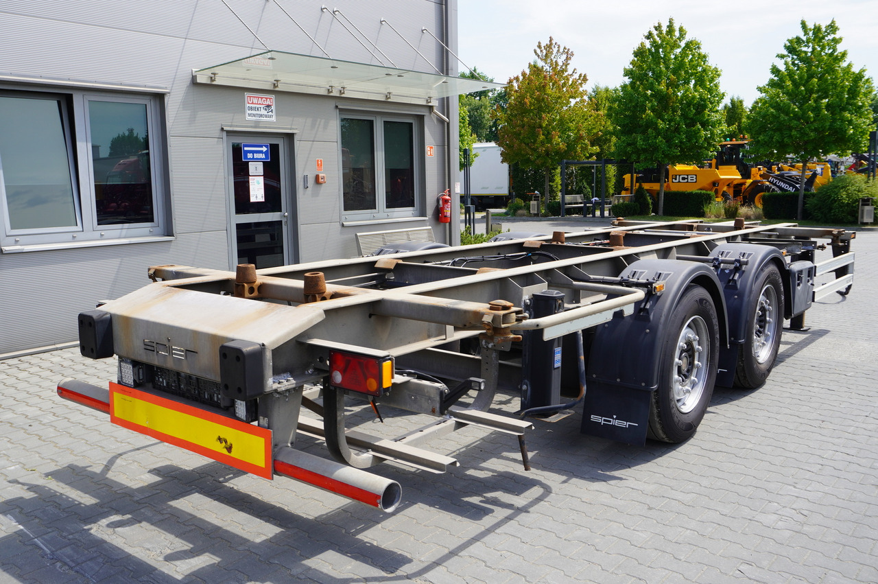 SPIER Trailer ZWL 290 BDF / 18 t - Reboque chassi: foto 4 SPIER Trailer ZWL 290 BDF / 18 t - Reboque chassi: foto 4