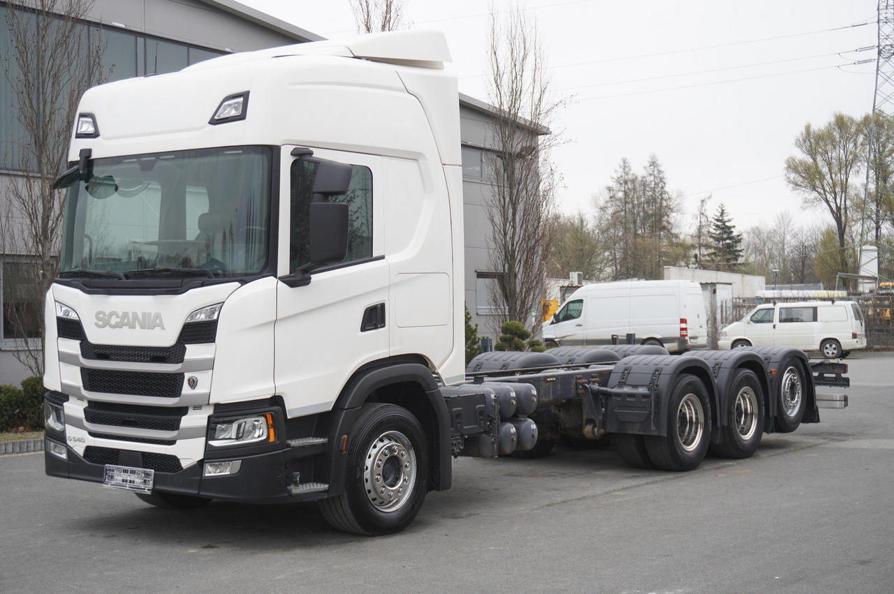 Scania G540 8x4 / Chassis 8.7 m / Steered axle / 2021 - Camião chassi: foto 2 Scania G540 8x4 / Chassis 8.7 m / Steered axle / 2021 - Camião chassi: foto 2