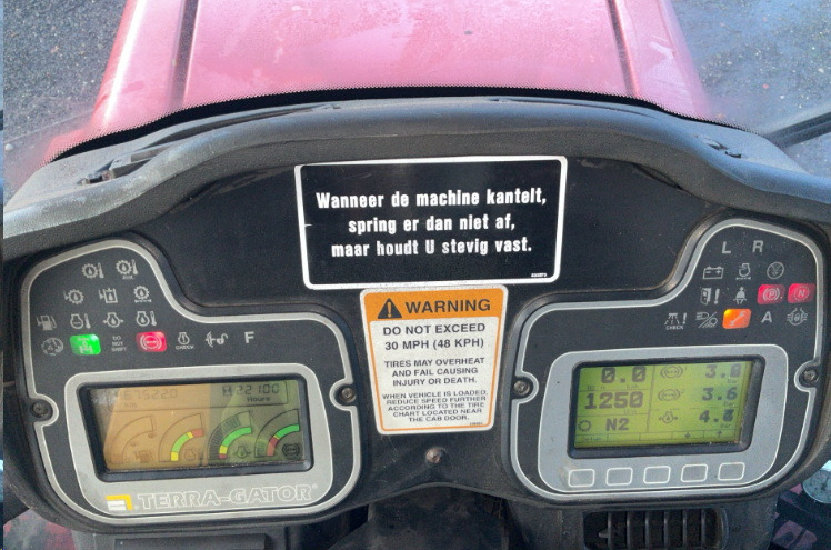 Espalhador de estrume TERRA-GATOR TG 3104 Self-propelled liquid manure spreader: foto 12 Espalhador de estrume TERRA-GATOR TG 3104 Self-propelled liquid manure spreader: foto 12