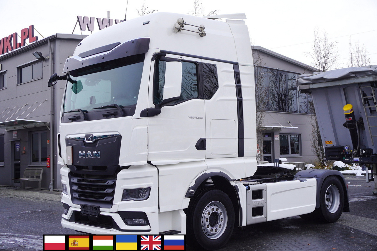 MAN MAN TGX 18.510 E6 4×2 tractor unit / Retarder / Sleeper cab / 2023 / 4 units - Tractor: foto 1 MAN MAN TGX 18.510 E6 4×2 tractor unit / Retarder / Sleeper cab / 2023 / 4 units - Tractor: foto 1