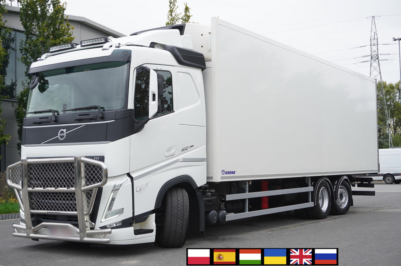 VOLVO FH 460 / Krone refrigerator 23 EPAL! / Carrier Supra 1250 MT Silent / Multitemperature / Steered axle - Camião frigorífico: foto 1 VOLVO FH 460 / Krone refrigerator 23 EPAL! / Carrier Supra 1250 MT Silent / Multitemperature / Steered axle - Camião frigorífico: foto 1