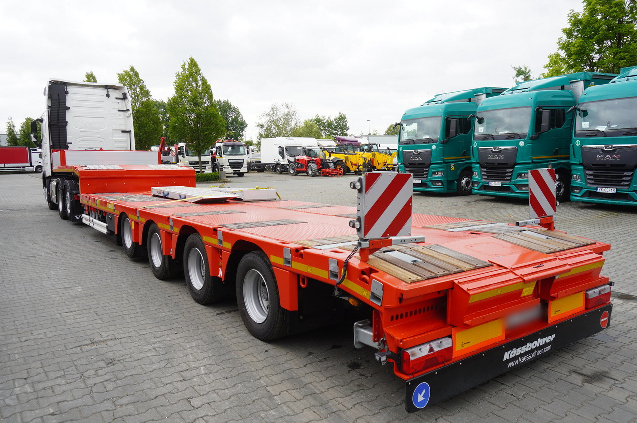 VOLVO FH 500 6 × 2 Globetrotter XL / 2023 / 114 thousand km / Brand-new low-loader Kässbohrer LB3E semi-trailer - Camião transporte de veículos: foto 4 VOLVO FH 500 6 × 2 Globetrotter XL / 2023 / 114 thousand km / Brand-new low-loader Kässbohrer LB3E semi-trailer - Camião transporte de veículos: foto 4