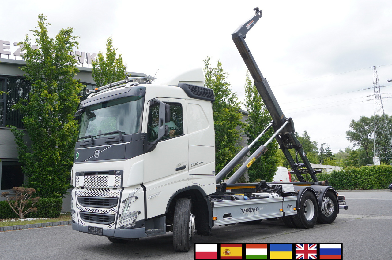 VOLVO FH 500 / VDL hooklift 21 tons / 2022 / steering 3d axle / 2 units - Camião polibenne: foto 1 VOLVO FH 500 / VDL hooklift 21 tons / 2022 / steering 3d axle / 2 units - Camião polibenne: foto 1