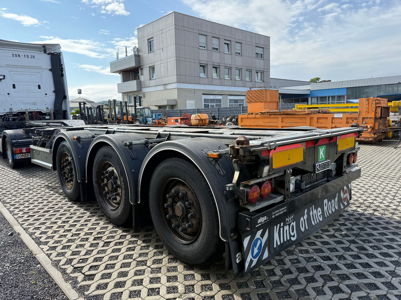 D-TEC FLEXITRAILER 2x20-30-40-45ft HC-BPW - Semi-reboque transportador de contêineres/ Caixa móvel: foto 5 D-TEC FLEXITRAILER 2x20-30-40-45ft HC-BPW - Semi-reboque transportador de contêineres/ Caixa móvel: foto 5
