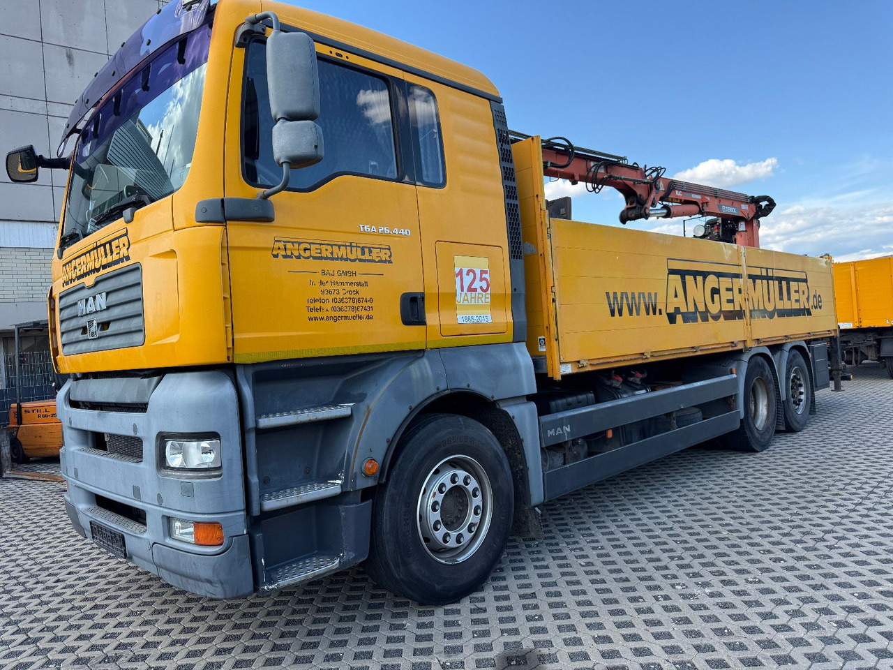 MAN TGA 26,440 TEREX TLC 165,2-A19 ACM SYSTEM - Camião grua: foto 2 MAN TGA 26,440 TEREX TLC 165,2-A19 ACM SYSTEM - Camião grua: foto 2