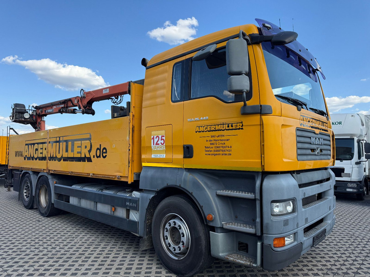 MAN TGA 26,440 TEREX TLC 165,2-A19 ACM SYSTEM - Camião grua: foto 4 MAN TGA 26,440 TEREX TLC 165,2-A19 ACM SYSTEM - Camião grua: foto 4