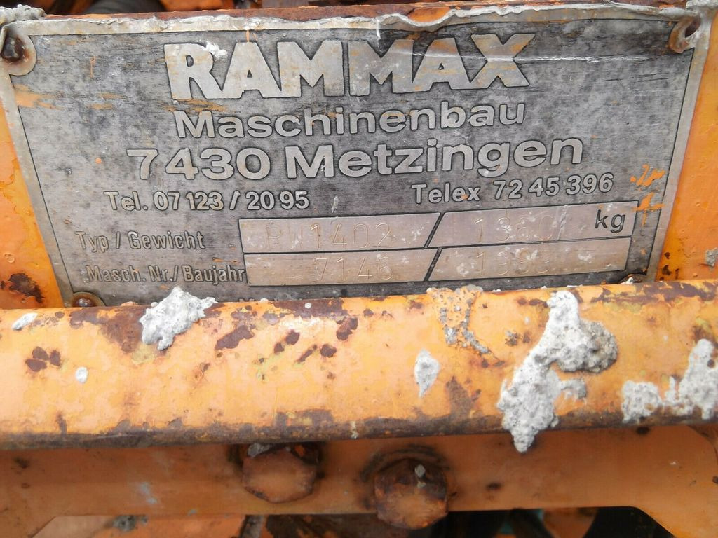 Rammax RW 1402 - Compactador pequeno de asfalto: foto 5 Rammax RW 1402 - Compactador pequeno de asfalto: foto 5