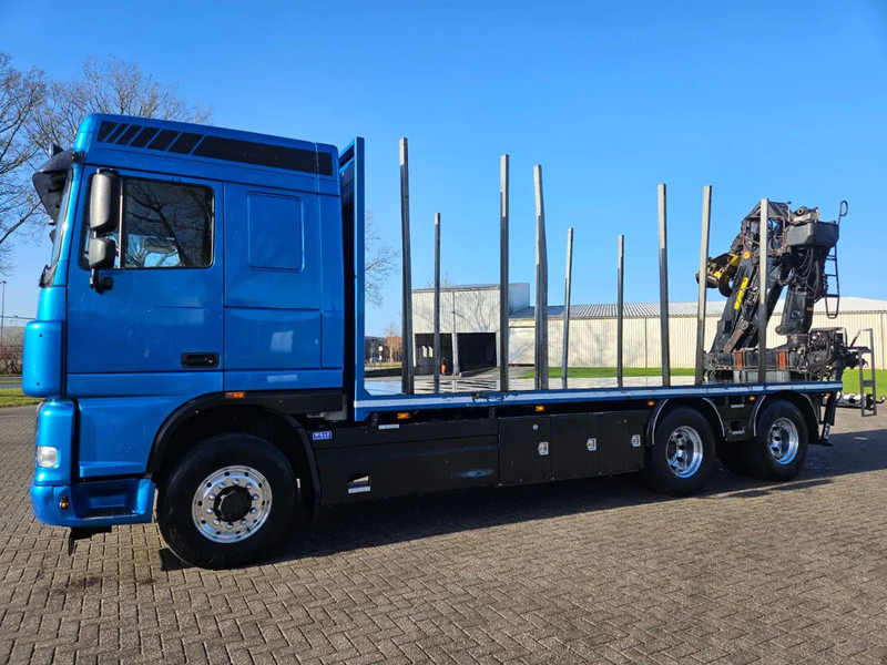 Ginaf G 3131 F 6X4 Manual Hiab 135Z - Camião de transporte de madeira, Camião grua: foto 4 Ginaf G 3131 F 6X4 Manual Hiab 135Z - Camião de transporte de madeira, Camião grua: foto 4