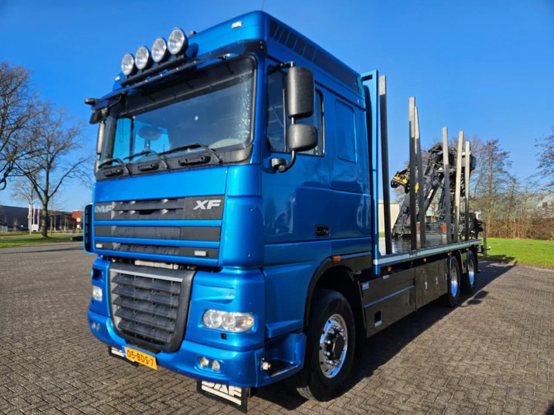 Ginaf G 3131 F 6X4 Manual Hiab 135Z - Camião de transporte de madeira, Camião grua: foto 1 Ginaf G 3131 F 6X4 Manual Hiab 135Z - Camião de transporte de madeira, Camião grua: foto 1