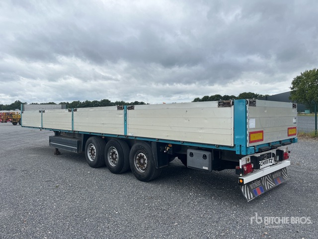 2007 Schmitz Cargobull S01 13.90 m Tri/A Flatbed Trailer - Semi-reboque plataforma/ Caixa aberta: foto 4 2007 Schmitz Cargobull S01 13.90 m Tri/A Flatbed Trailer - Semi-reboque plataforma/ Caixa aberta: foto 4