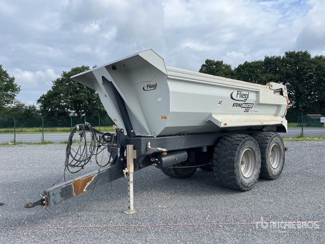 2020 fliegl Stone-Master 252 T/A End Dump Trailer - Reboque basculante: foto 1 2020 fliegl Stone-Master 252 T/A End Dump Trailer - Reboque basculante: foto 1