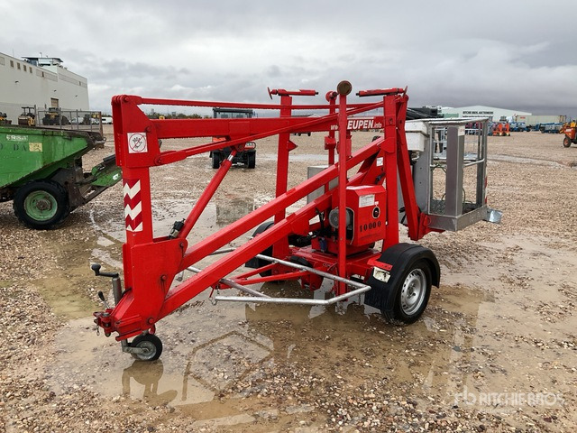 2003 Teupen MOSKITO UL10 Telescopic Boom Lift - Plataforma de elevaçao rebocável: foto 3 2003 Teupen MOSKITO UL10 Telescopic Boom Lift - Plataforma de elevaçao rebocável: foto 3
