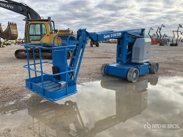 2007 Genie Z34/22N Electric Articulating Boom Lift - Plataforma articulada: foto 4 2007 Genie Z34/22N Electric Articulating Boom Lift - Plataforma articulada: foto 4