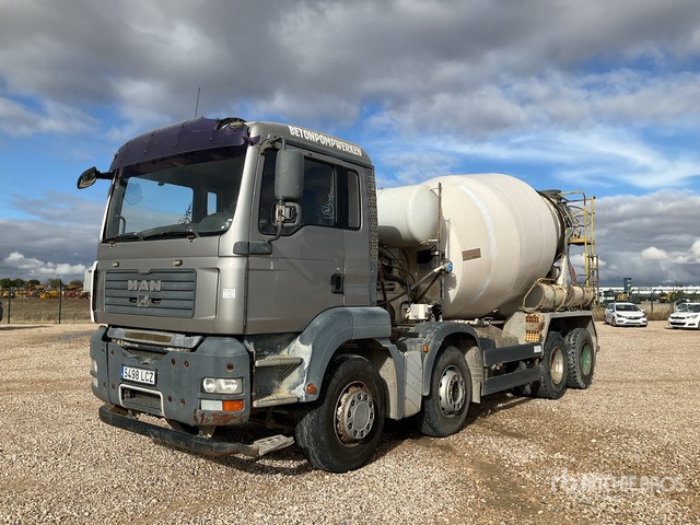 2008 MAN TGA H414FFDC 8x4 Mixer Truck - Camião betoneira: foto 2 2008 MAN TGA H414FFDC 8x4 Mixer Truck - Camião betoneira: foto 2
