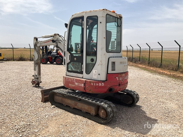 2008 Takeuchi TB138FR Mini Excavator: <6.6t - Mini escavadeira: foto 3 2008 Takeuchi TB138FR Mini Excavator: <6.6t - Mini escavadeira: foto 3