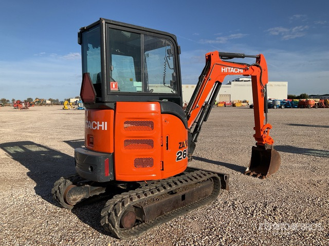 2016 Hitachi ZX26U-5 Mini Excavator: <6.6t - Mini escavadeira: foto 4 2016 Hitachi ZX26U-5 Mini Excavator: <6.6t - Mini escavadeira: foto 4