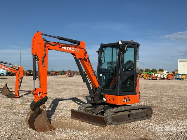 2016 Hitachi ZX26U-5 Mini Excavator: <6.6t - Mini escavadeira: foto 1 2016 Hitachi ZX26U-5 Mini Excavator: <6.6t - Mini escavadeira: foto 1