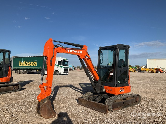 2016 Hitachi ZX26U-5 Mini Excavator: <6.6t - Mini escavadeira: foto 2 2016 Hitachi ZX26U-5 Mini Excavator: <6.6t - Mini escavadeira: foto 2
