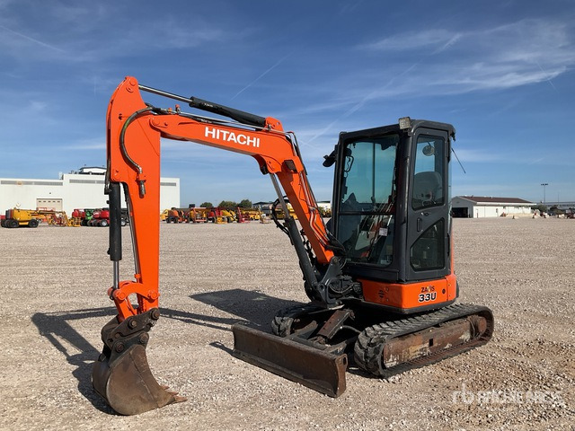 2016 Hitachi ZX33U-5 Mini Excavator: <6.6t - Mini escavadeira: foto 2 2016 Hitachi ZX33U-5 Mini Excavator: <6.6t - Mini escavadeira: foto 2