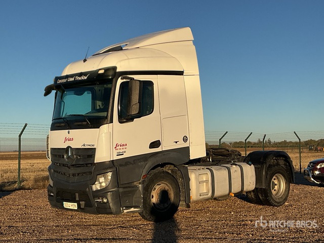 2012 Mercedes-Benz Actros 1845LS 4x2 S/A Sleeper Truck Tractor - Tractor: foto 2 2012 Mercedes-Benz Actros 1845LS 4x2 S/A Sleeper Truck Tractor - Tractor: foto 2