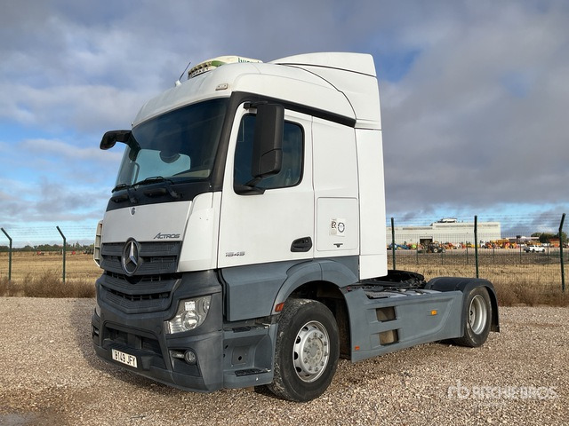2015 Mercedes-Benz Actros 1845LS 4x2 S/A Sleeper Truck Tractor - Tractor: foto 2 2015 Mercedes-Benz Actros 1845LS 4x2 S/A Sleeper Truck Tractor - Tractor: foto 2