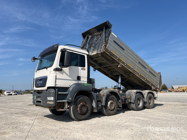 2008 MAN TGS35.440 8x4 Tri/A Dump Truck - Triturador de martelos/ Destroçador: foto 1 2008 MAN TGS35.440 8x4 Tri/A Dump Truck - Triturador de martelos/ Destroçador: foto 1