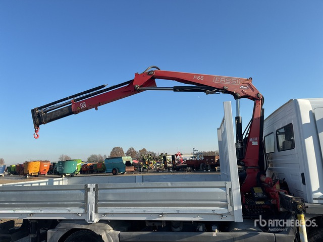 2009 Mercedes-Benz MB 818 K 2009 Fassi F65A.23 2710 kg on 4x2 Flatbed Truck with Crane - Camião de caixa aberta/ Plataforma, Camião grua: foto 5 2009 Mercedes-Benz MB 818 K 2009 Fassi F65A.23 2710 kg on 4x2 Flatbed Truck with Crane - Camião de caixa aberta/ Plataforma, Camião grua: foto 5