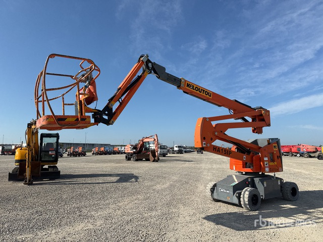 2011 Haulotte HA15IP Electric Articulating Boom Lift - Plataforma articulada: foto 2 2011 Haulotte HA15IP Electric Articulating Boom Lift - Plataforma articulada: foto 2