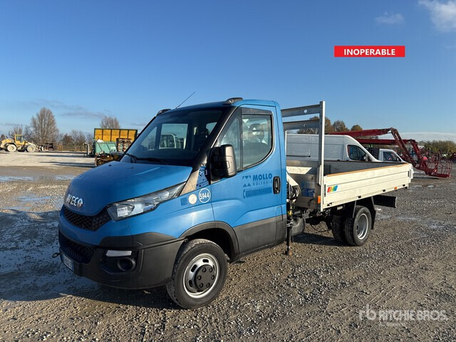 2016 Iveco 35C11 2016 Bonfiglioli P2300 L/2SI on ... Flatbed Truck with Crane - Carrinha de caixa aberta: foto 3 2016 Iveco 35C11 2016 Bonfiglioli P2300 L/2SI on ... Flatbed Truck with Crane - Carrinha de caixa aberta: foto 3