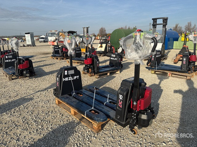 2024 Hezlift HEPT15 TLi Qty of 2 (Unused) Pallet Jack - Porta-palete: foto 2 2024 Hezlift HEPT15 TLi Qty of 2 (Unused) Pallet Jack - Porta-palete: foto 2