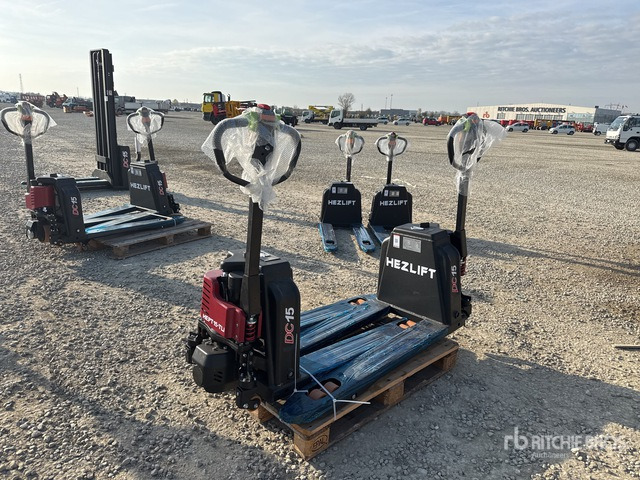 2024 Hezlift HEPT15 TLi Qty of 2 (Unused) Pallet Jack - Porta-palete: foto 1 2024 Hezlift HEPT15 TLi Qty of 2 (Unused) Pallet Jack - Porta-palete: foto 1
