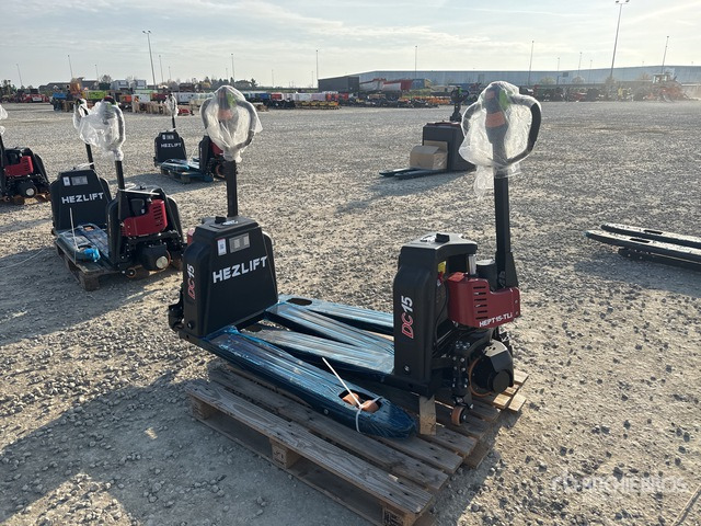 2024 Hezlift HEPT15 TLi Qty of 2 (Unused) Pallet Jack - Porta-palete: foto 1 2024 Hezlift HEPT15 TLi Qty of 2 (Unused) Pallet Jack - Porta-palete: foto 1