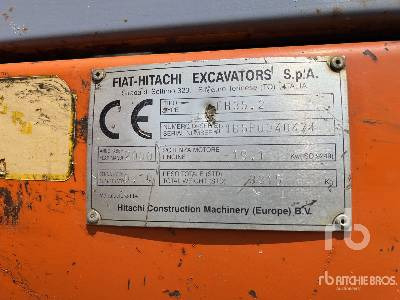FIAT-HITACHI FH35.2 - Escavadora de rastos: foto 5 FIAT-HITACHI FH35.2 - Escavadora de rastos: foto 5