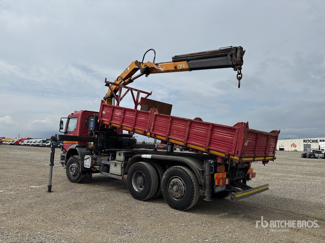 Mercedes-Benz Atego 1828 Autocarro ribaltabile con gru - Camião basculante, Camião grua: foto 4 Mercedes-Benz Atego 1828 Autocarro ribaltabile con gru - Camião basculante, Camião grua: foto 4
