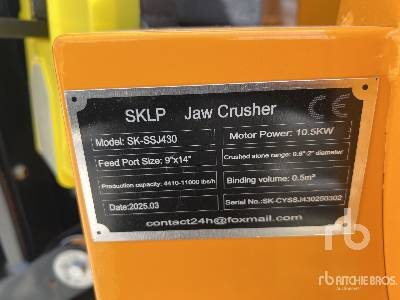 SKLP SK-SSJ430 Crusher (Unused) - Britador: foto 5 SKLP SK-SSJ430 Crusher (Unused) - Britador: foto 5