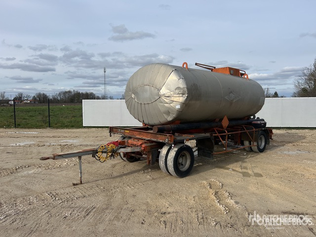 1988 Secmair Original 9500 gal Remorque Citerne A Bitume Asphalt Tank Trailer - Reboque cisterna: foto 2 1988 Secmair Original 9500 gal Remorque Citerne A Bitume Asphalt Tank Trailer - Reboque cisterna: foto 2