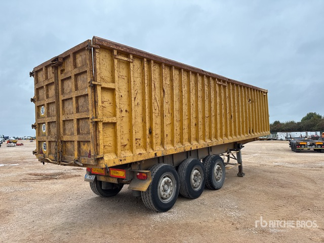 1989 Trailor S383EL Tri/A Semi-Remorque Benne 3 Essieux End Dump Trailer - Reboque basculante: foto 3 1989 Trailor S383EL Tri/A Semi-Remorque Benne 3 Essieux End Dump Trailer - Reboque basculante: foto 3