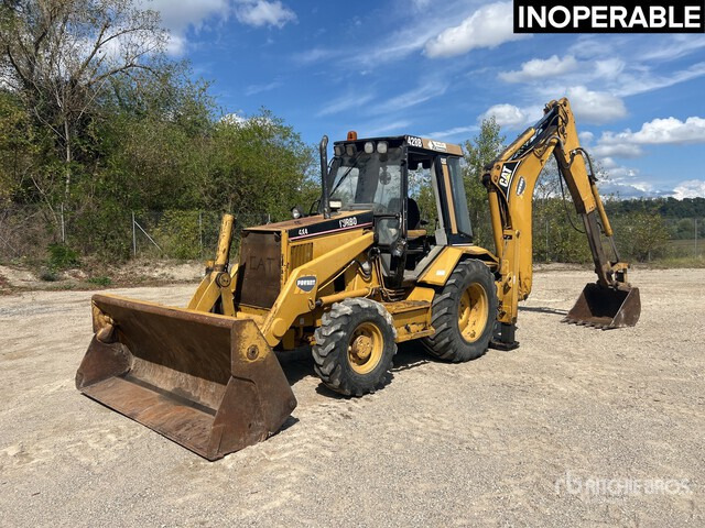 1995 Cat 428B 4x4 Chargeuse Pelleteuse 4x4 (I ... Backhoe Loader - Retroescavadeira: foto 2 1995 Cat 428B 4x4 Chargeuse Pelleteuse 4x4 (I ... Backhoe Loader - Retroescavadeira: foto 2