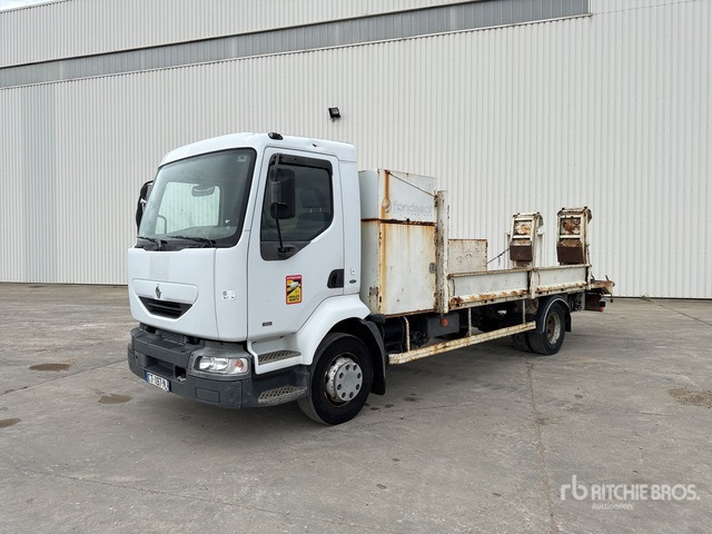 2000 Renault Midlum 4x2 Camion Plateau 4x2 Flatbed Truck - Camião de caixa aberta/ Plataforma: foto 1 2000 Renault Midlum 4x2 Camion Plateau 4x2 Flatbed Truck - Camião de caixa aberta/ Plataforma: foto 1