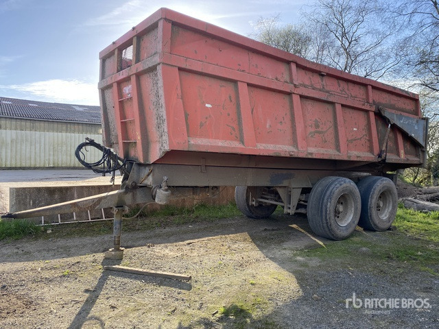 2001 Godimat GM150 T/A End Dump Benne A Cereales 2 ... Grain Trailer - Reboque basculante agrícola: foto 1 2001 Godimat GM150 T/A End Dump Benne A Cereales 2 ... Grain Trailer - Reboque basculante agrícola: foto 1